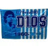 BANDIERA MARADONA 10 DIEGO EL PIBE DE ORO 1960 -INFINITO FORZA NAPOLI CALCIO