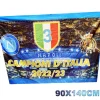 BANDIERA NAPOLI CAMPIONE D'ITALIA STADIO MARADONA CITTà SCUDETTO CALCIO 90x140CM