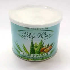 BARATTOLO CERA DEPILATORIA LIPOSOLUBILE ALOE ARGAN 400 ML DEPILAZIONE CERETTA