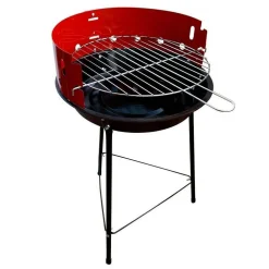BARBECUE BBQ A CARBONE GRIGLIA CARBONELLA 2 RIPIANI GIARDINO CAMPEGGIO