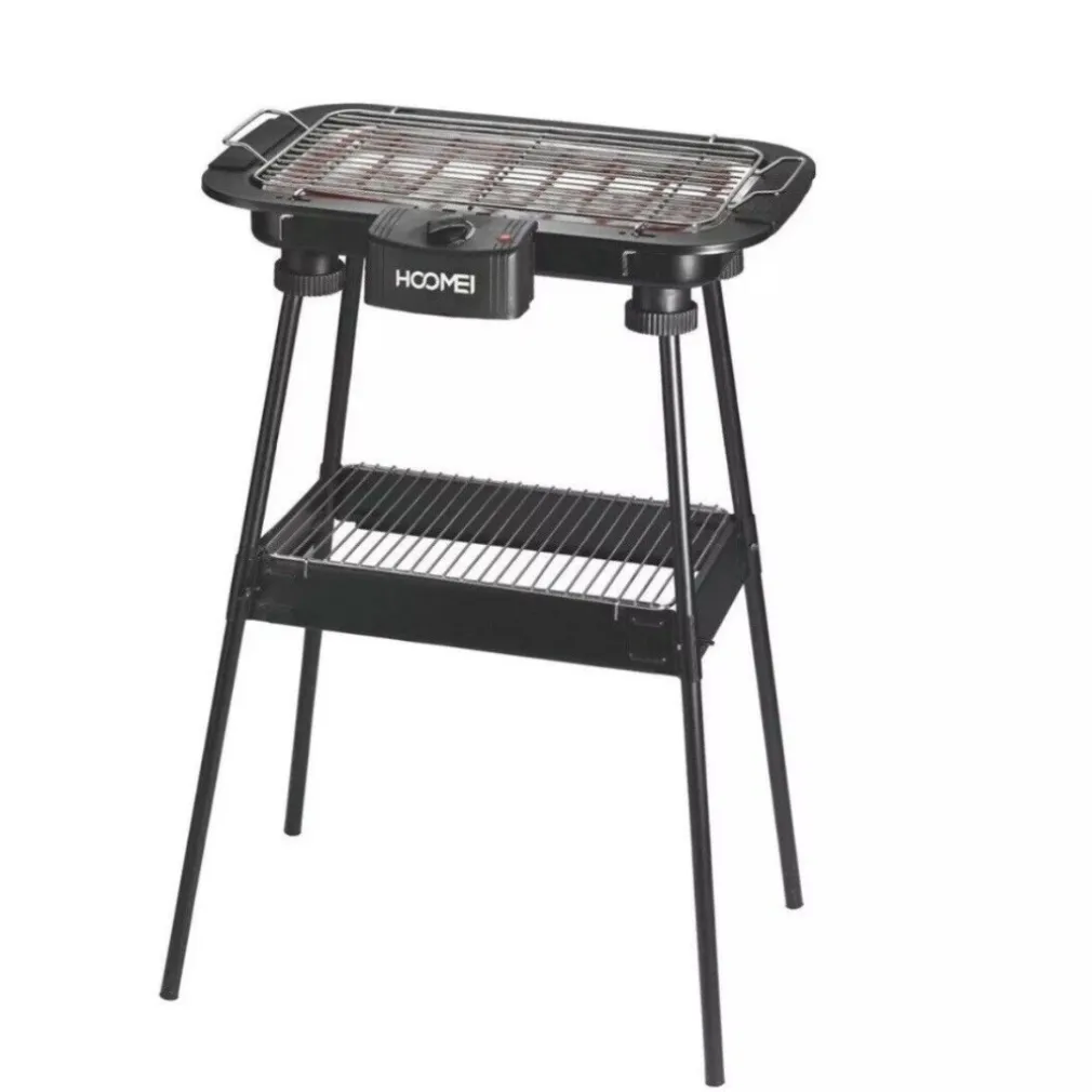 BARBECUE ELETTRICO BBQ SUPPORTO GRIGLIA ELETTRICA BISTECCHIERA DA TAVOLO 2000W