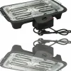 BARBECUE ELETTRICO TAVOLO GRIGLIA ELETTRICA 2000W BISTECCHIERA GRILL BBQ