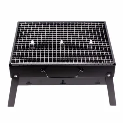 BARBECUE PORTATILE A CARBONELLA PER GRIGLIATE CARNE PESCE VERDURE 20X35X27 CM
