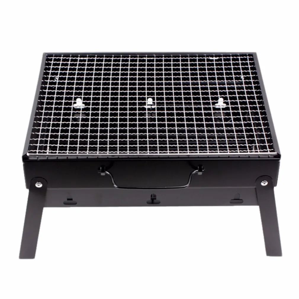 BARBECUE PORTATILE A CARBONELLA PER GRIGLIATE CARNE PESCE VERDURE 20X35X27 CM