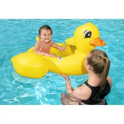 BARCHETTA CANOTTINO PAPERA GONFIABILE CON ALTOPARLANTE INTEGRATO 102X99CM 34151