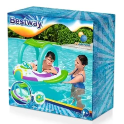 BARCHETTA NAVICELLA SPAZIALE SPACE GONFIABILE MARE COPERTURA MANUBRIO BESTWAY