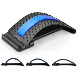 BARELLA POSTERIORE LOMBARE DISTENDERE SCHIENA AGOPUNTURA ALLUNGAMENTO MUSCOLARE BLU