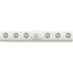 BARRA LED CON SENSORE DI MOVIMENTO PER CORRIDOIO ARMADI CASSETTI A BATTERIE 8010