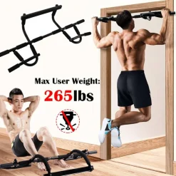 BARRA MULTIFUNZIONE TORSIONI TRAZIONI PALESTRA FITNESS ADDOMINALI PETTO SIT-UPS