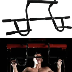 BARRA MULTIFUNZIONE TORSIONI TRAZIONI PALESTRA FITNESS ADDOMINALI PETTO SIT-UPS