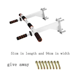 BARRA ORIZZONTALE DA PARETE ATTREZZATURA SPORTIVA PER TRAZIONI GRIP PULL UP CHIN