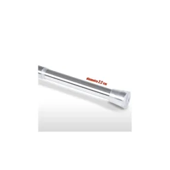BARRA TELESCOPICA PER TENDA DA DOCCIA 70 CM FINO A 120 CM ALLUMINIO CROMATO