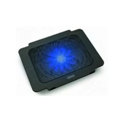 BASE APPOGGIO PER LAPTOP NOTEBOOK PC PORTATILE CON VENTOLA RAFFREDDAMENTO LUCE