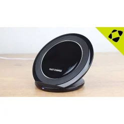 BASE DI RICARICA VELOCE WIRELESS QI INDUZIONE SMARTPHONE CARICABATTERIE JJT-904