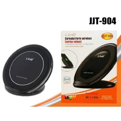 BASE DI RICARICA VELOCE WIRELESS QI INDUZIONE SMARTPHONE CARICABATTERIE JJT-904