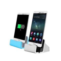 BASE DOCK CARICABATTERIE X ATTACCO MICRO USB SUPPORTO TAVOLO RICARICA E SYNC