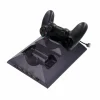 BASE DOPPIA RICARICA JOYSTICK CON VENTOLA PER PS4 CONSOLE CONTROLLER JOYPAD USB
