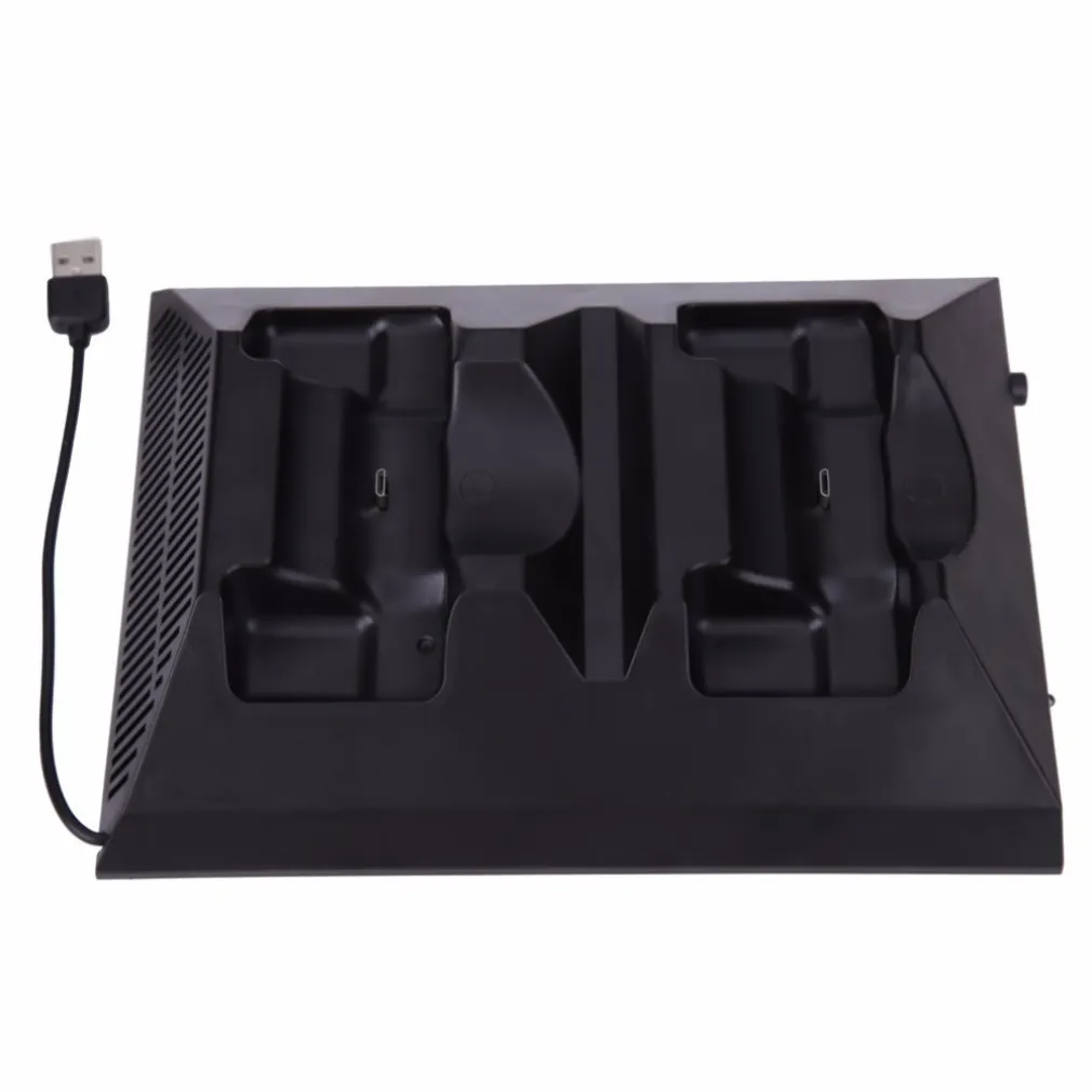 BASE DOPPIA RICARICA JOYSTICK CON VENTOLA PER PS4 CONSOLE CONTROLLER JOYPAD USB