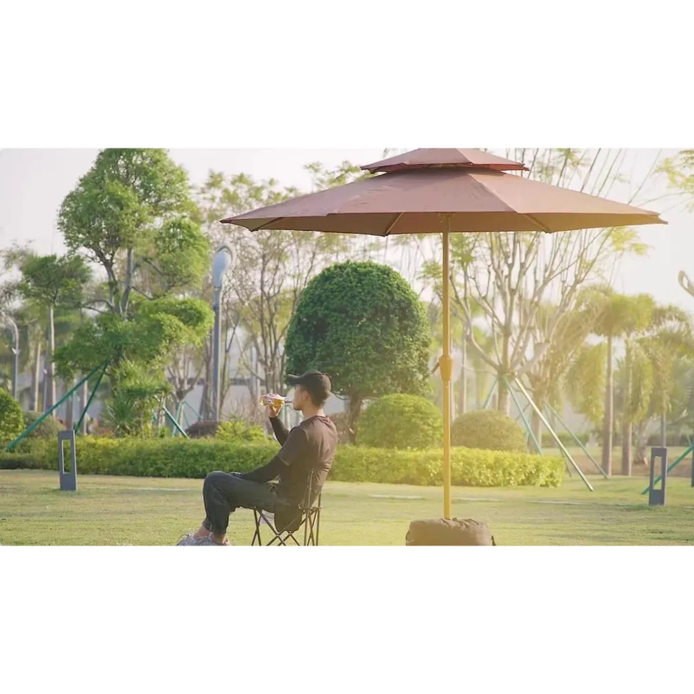 BASE PER OMBRELLONE PESO REGOLABILE CON APERTURA LATERALE DA ESTERNO GIARDINO PATIO 020675