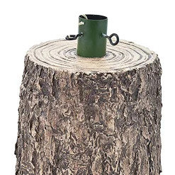 Base Supporto Albero di Natale Tronco Natalizio Attacco Universale Altezza 33 cm