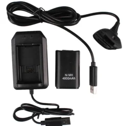 BATTERIA BATTERY PACK 4800 MAH AGGIUNTIVA PER JOYSTICK CONTROLLER PER XBOX 360