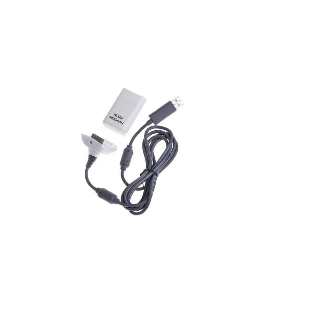 BATTERIA BATTERY PACK 4800 mAh PER JOYSTICK JOYPAD CONTROLLER PER XBOX 360