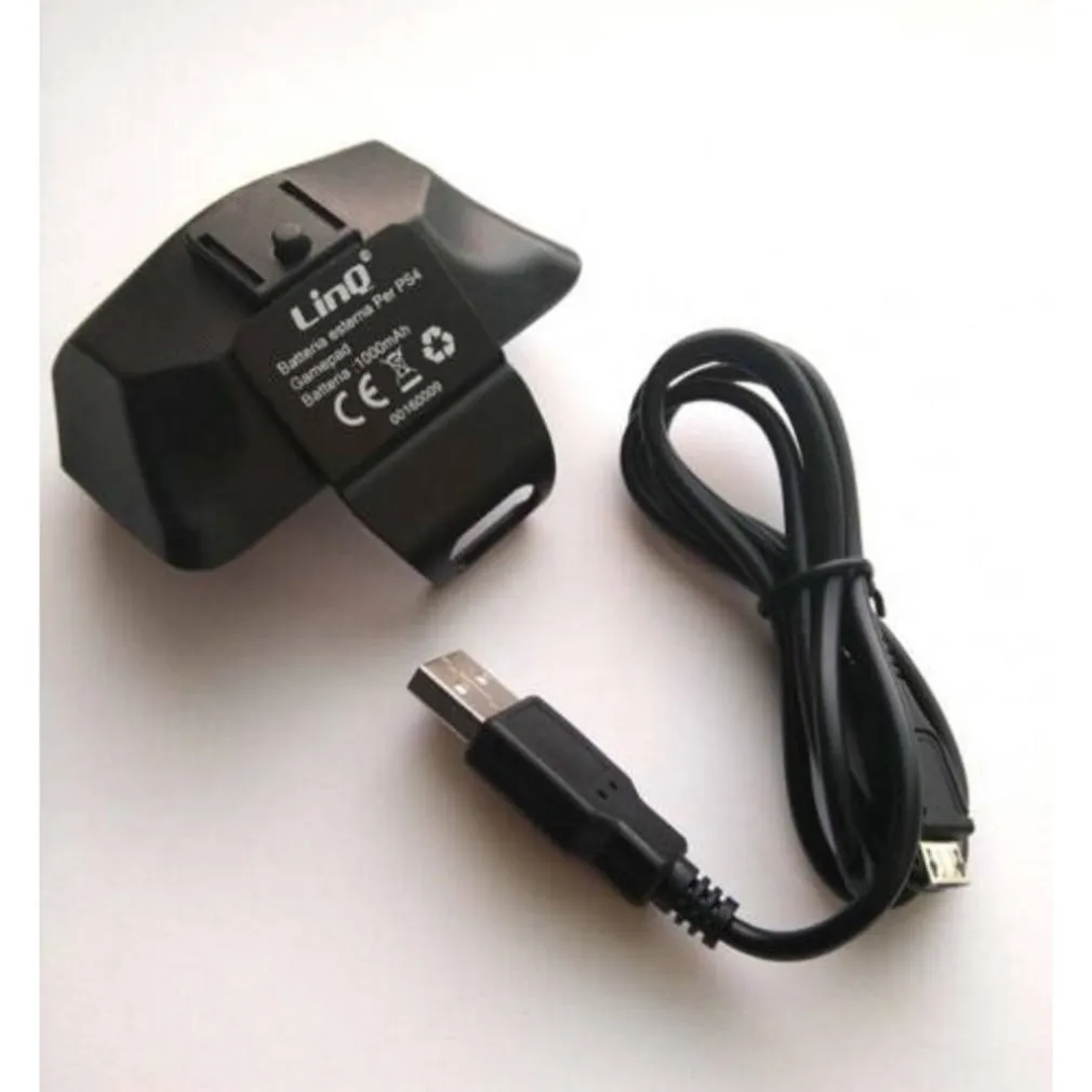 BATTERIA DI RICAMBIO ESTERNA PER CONTROLLER JOYPAD DUALSHOCK PS4 1000MAH BAT-SNPS4