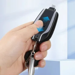 BATTERIA ESTERNA POWER BANK 1500MAH PORTACHIAVI TYPE C 1500MAH YD-101