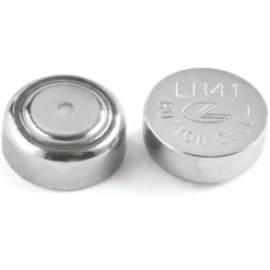 BATTERIE PILE ALKALINE LR41/G3 1.5V A BOTTONE PER OROLOGI TELECOMANDI MAXTECH LR41