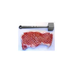 BATTICARNE DA CUCINA BATTI CARNE MORBIDA ALLUMINIO 2 FACCE SCIOGLI NERVI