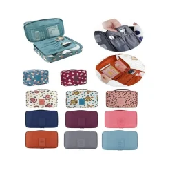 BEAUTY CASE BORSELLO TRUCCO MAKE UP TROUSSE TASCA SACCHETTO DA VIAGGIO ORGANIZZATORE