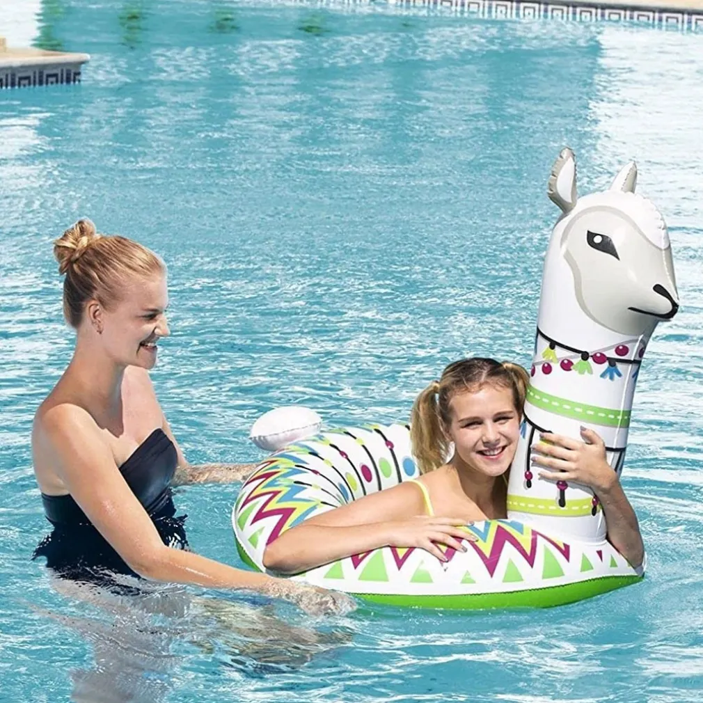 BESTWAY CIAMBELLA SALVAGENTE FASHION ALPACA BEACH GONFIABILE MARE PISCINA NOVITà