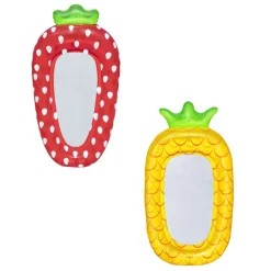 BESTWAY SALVAGENTE AIR MATERASSO BEACH GONFIABILE ANANAS FRAGOLA PISCINA MARE