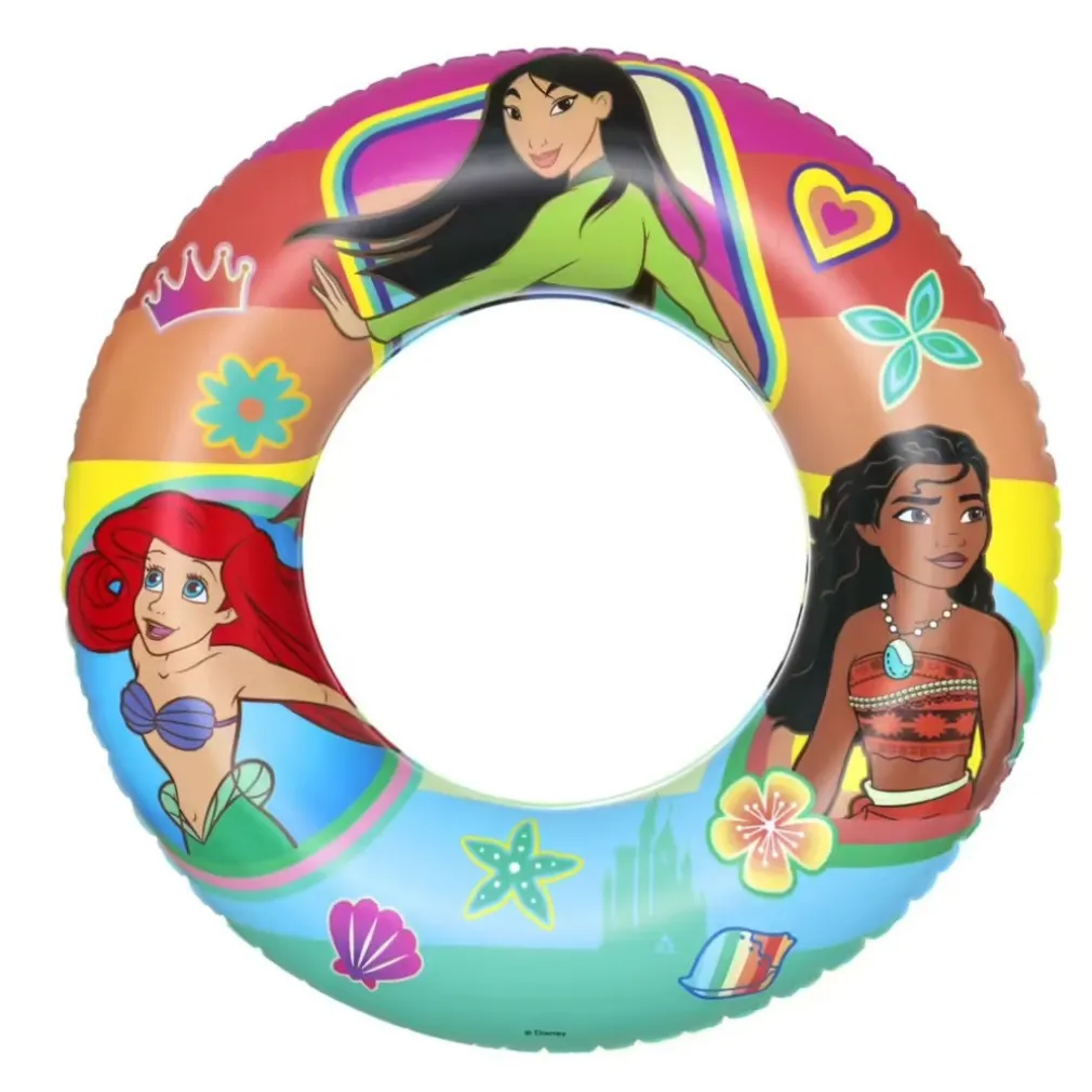 BESTWAY SALVAGENTE CIAMBELLA GONFIABILE DISNEY PRINCIPESSE BAMBINI KIDS 3-6 ANNI