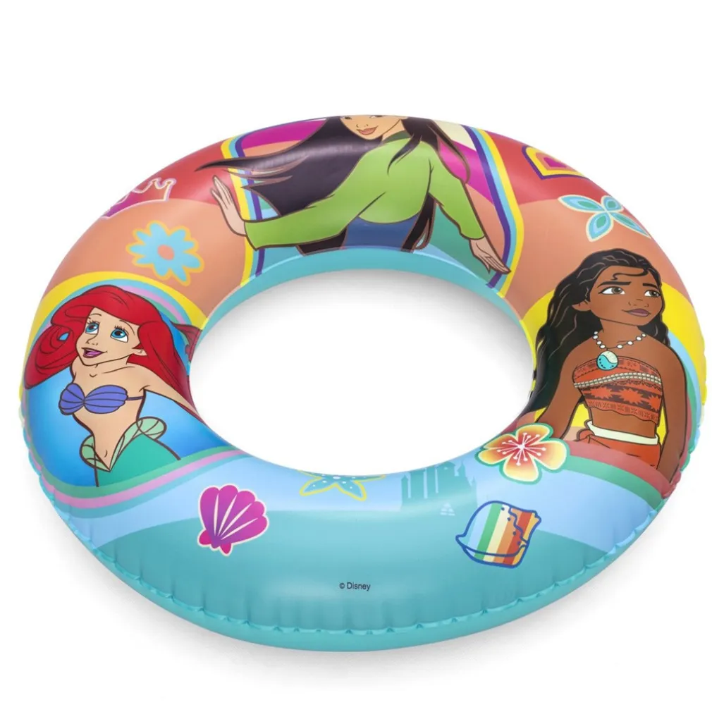 BESTWAY SALVAGENTE CIAMBELLA GONFIABILE DISNEY PRINCIPESSE BAMBINI KIDS 3-6 ANNI