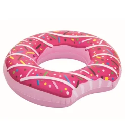 BESTWAY SALVAGENTE FASHION CIAMBELLA GONFIABILE DONUTS 2 COLORI ASSORTI 107 CM