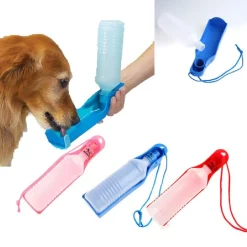BEVERINO BORRACCIA CIOTOLA ACQUA PER CANI ANIMALI DA VIAGGIO 250ML PORTATILE