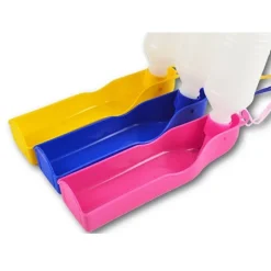 BEVERINO BORRACCIA CIOTOLA ACQUA PER CANI ANIMALI DA VIAGGIO 250ML PORTATILE