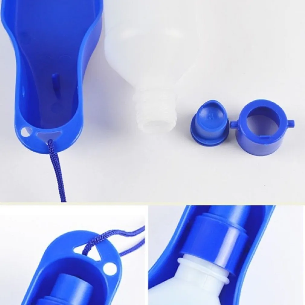 BEVERINO BORRACCIA CIOTOLA ACQUA PER CANI ANIMALI DA VIAGGIO 250ML PORTATILE