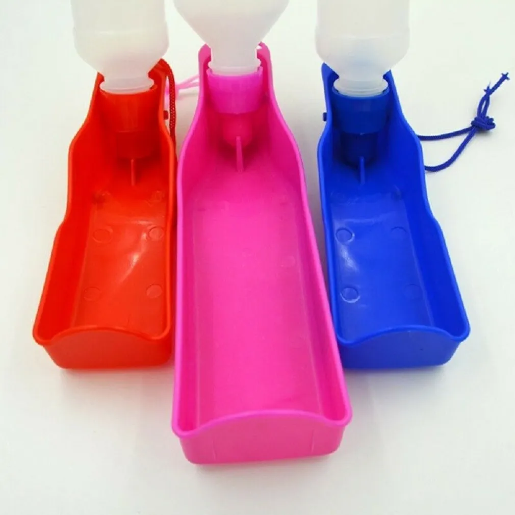 BEVERINO BORRACCIA CIOTOLA ACQUA PER CANI ANIMALI DA VIAGGIO 250ML PORTATILE