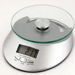 BILANCIA DA CUCINA DIGITALE PRECISIONE DA 1GR A 5KG CON RIPIANO IN VETRO QE-KE-4