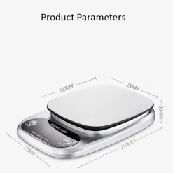 BILANCIA DIGITALE ACCESSORIO PER CUCINA CASA ELETTRONICA Q-C305 PESA ALIMENTI