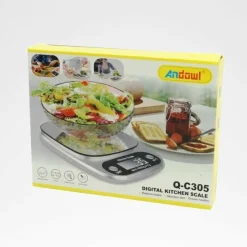 BILANCIA DIGITALE ACCESSORIO PER CUCINA CASA ELETTRONICA Q-C305 PESA ALIMENTI