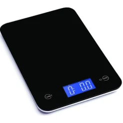 BILANCIA DIGITALE LCD PIATTO RIPIANO IN VETRO DA CUCINA 5KG DA1GR A 5KG TOUCH