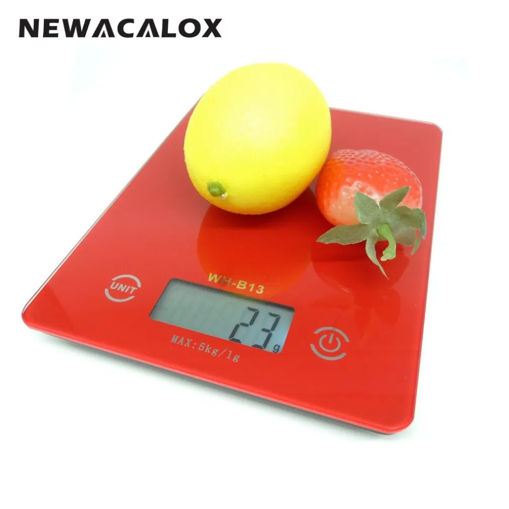 BILANCIA DIGITALE LCD PIATTO RIPIANO IN VETRO DA CUCINA 5KG DA1GR A 5KG TOUCH