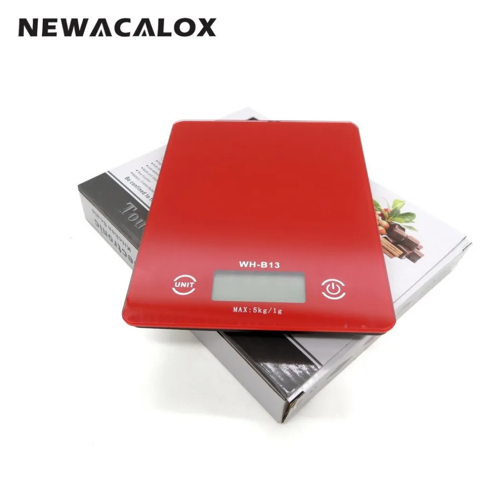 BILANCIA DIGITALE LCD PIATTO RIPIANO IN VETRO DA CUCINA 5KG DA1GR A 5KG TOUCH