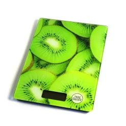 BILANCIA DIGITALE LCD PIATTO RIPIANO IN VETRO DA CUCINA 5KG DA1GR A 5KG FANTASIA