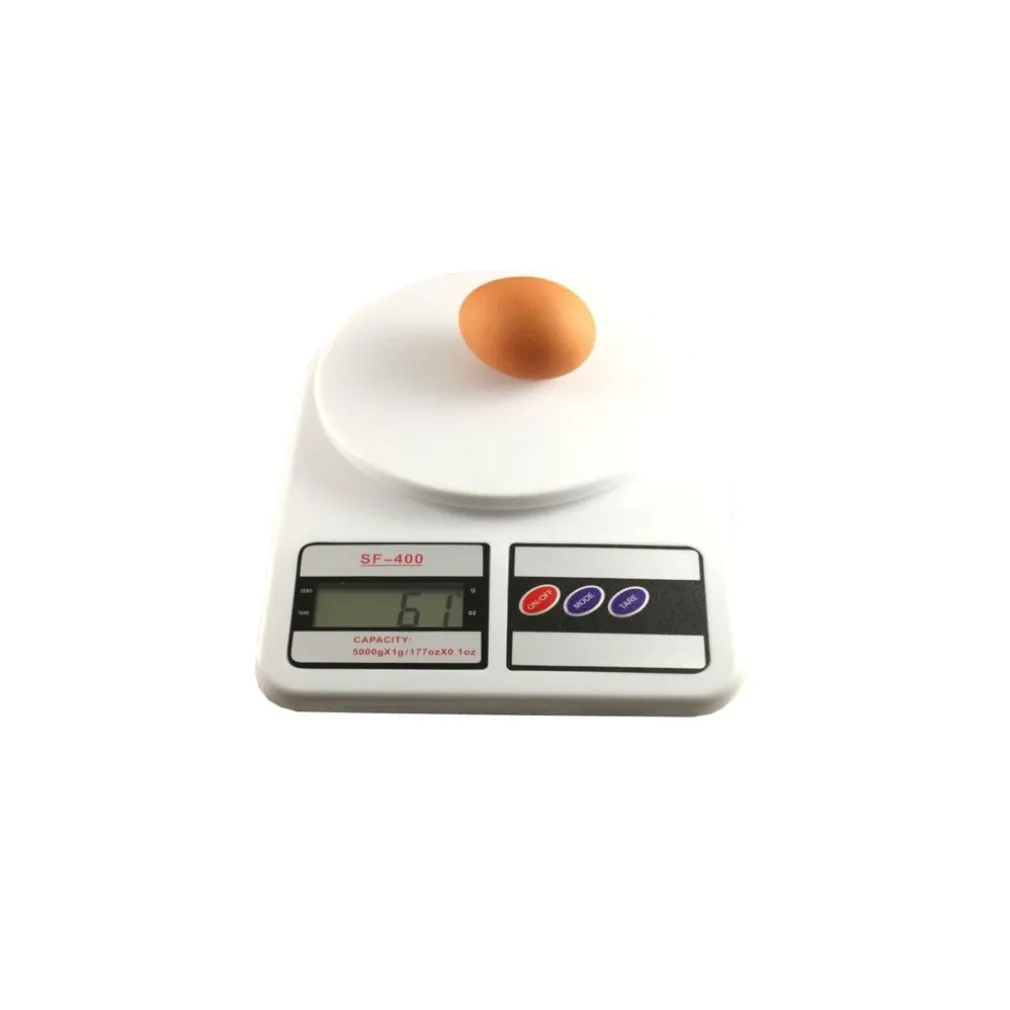 BILANCIA DIGITALE LCD TASTO TARA PESA DA 1 GR A 7 KG SF 400 CASA CUCINA