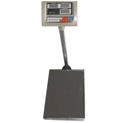 BILANCIA ELETTRONICA PROFESSIONALE 100KG DISPLAY DIGITALE CON ASTA