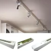 BINARIO LED MONOFASICO BIANCO PER FARETTI GUIDA TRACK FARI A LED COB 220V METRO